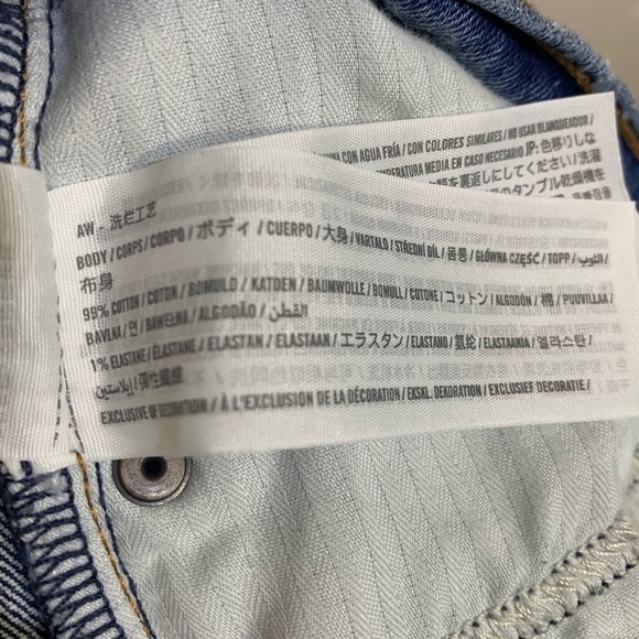 Abercrombie & Fitch High Rise Skinny Jeans size 29/8R - Picture 8 of 15